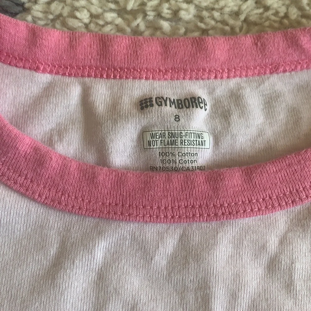 Gymboree unicorn pajama set
